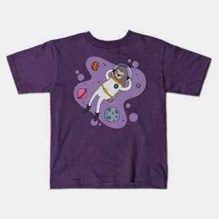 Cosmic Space Sloth Kids T-Shirt